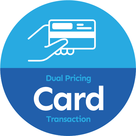Dual Pricing Card Transaction Image